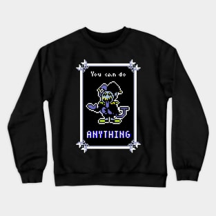 Jevil- Deltarune Inspirational Poster Crewneck Sweatshirt